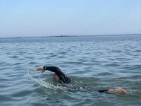 nage en mer